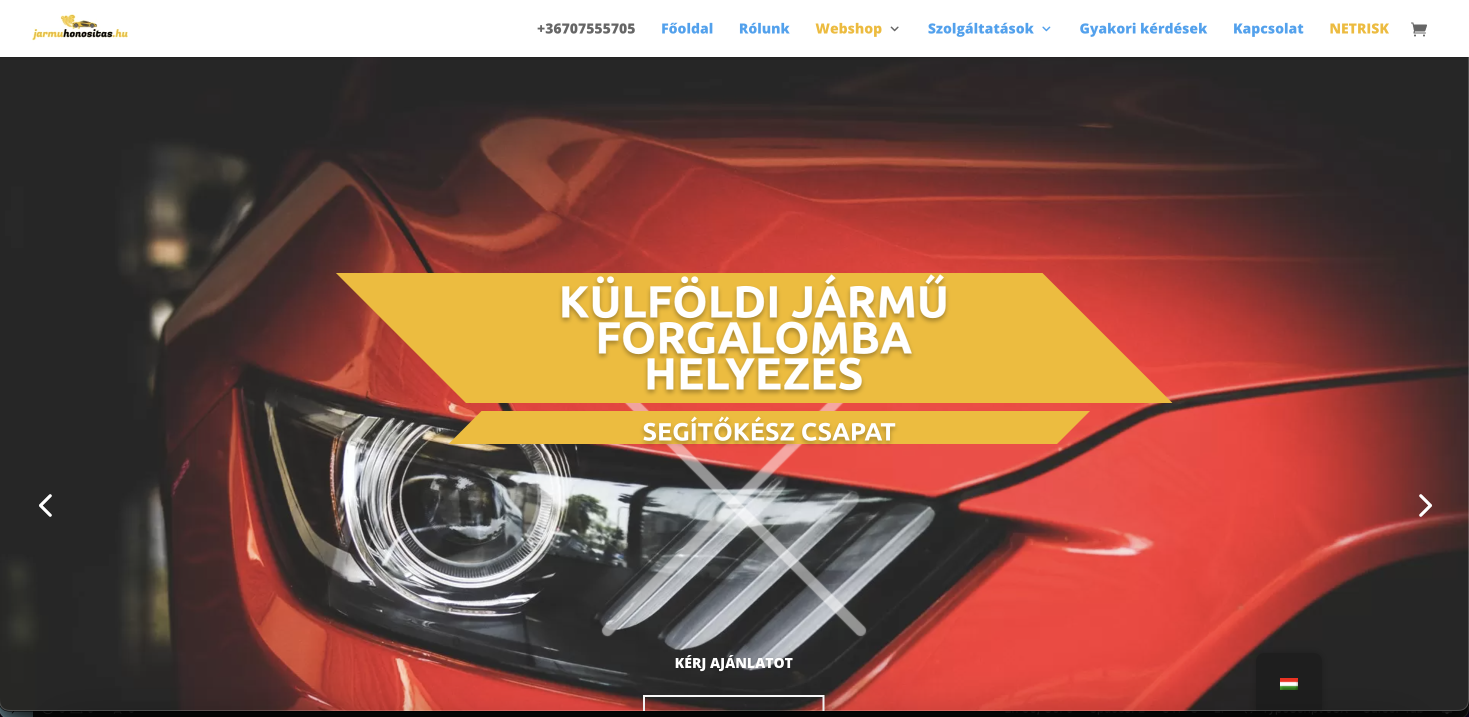 Jarmuhonosítás - Pwr Cars and Consult Kft projekt