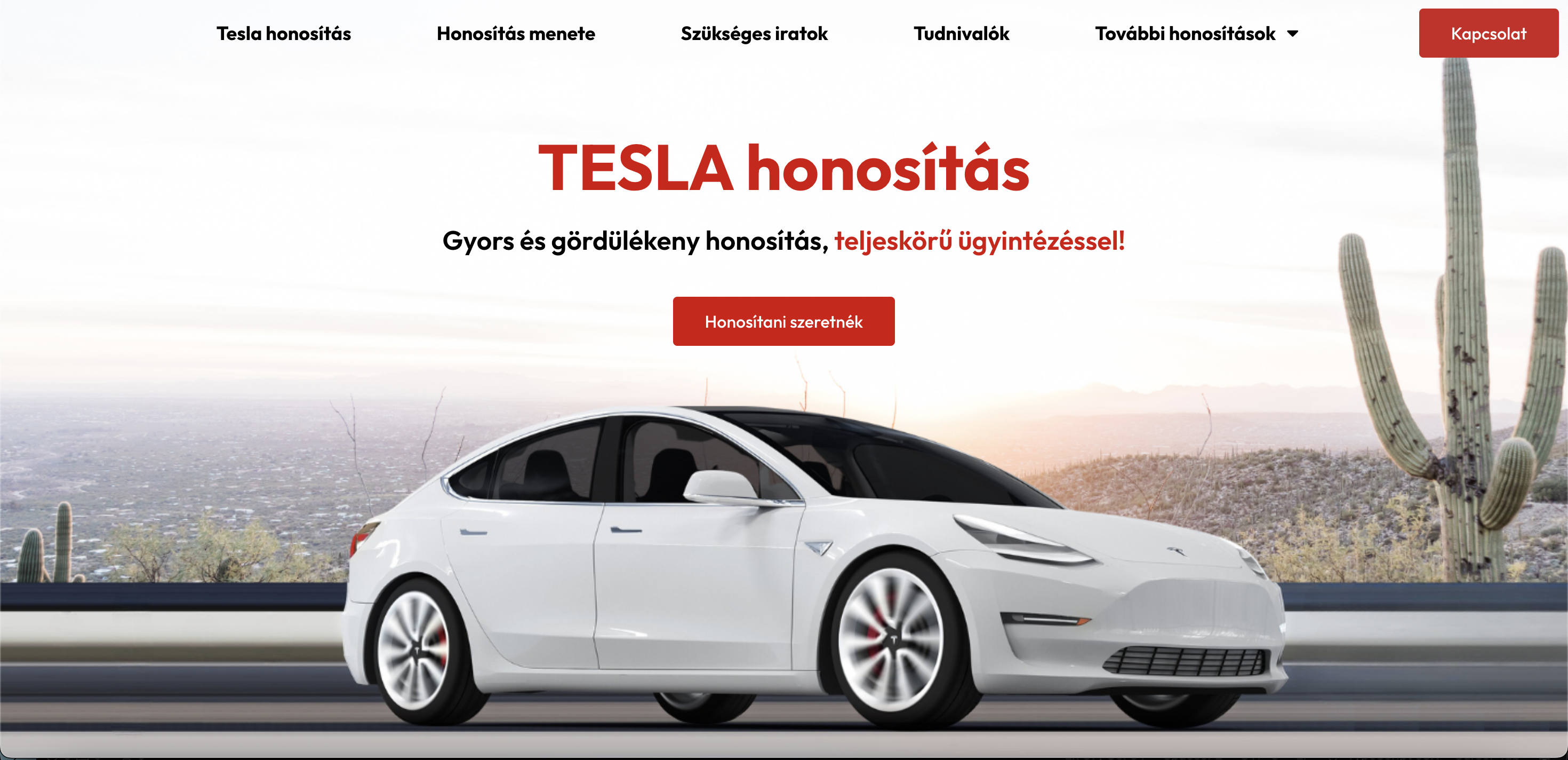Tesla honosítás - Pwr Cars and Consult Kft projekt